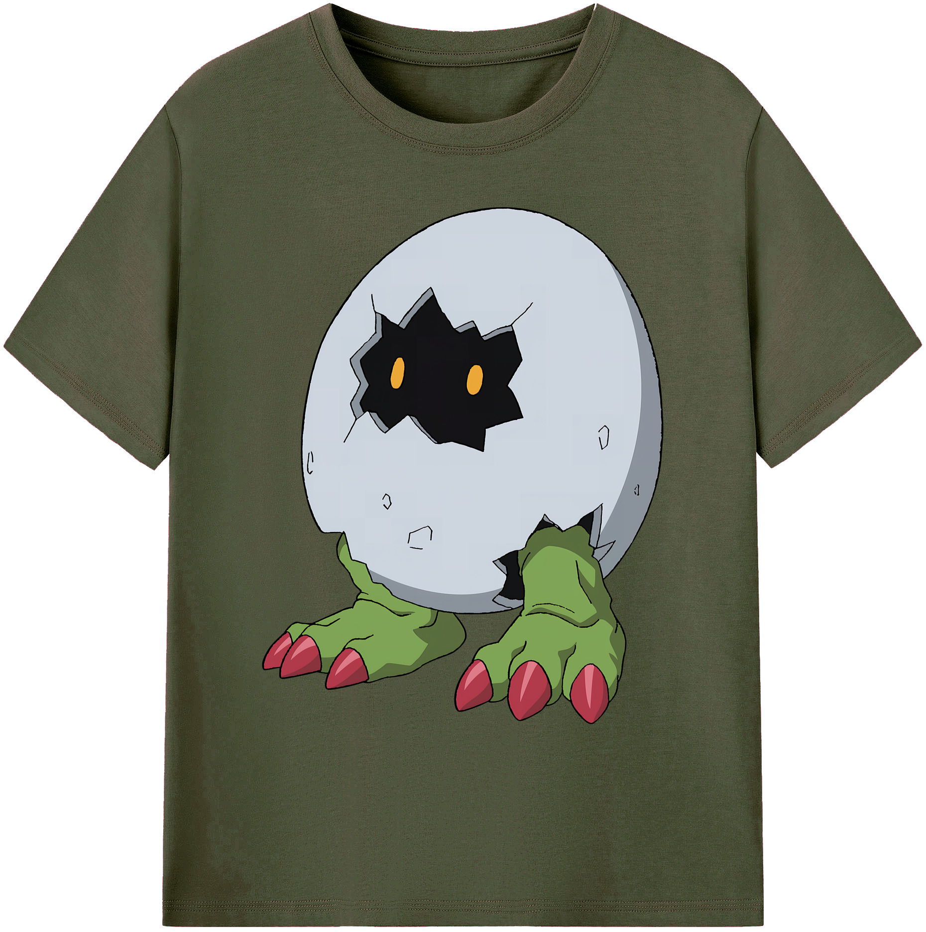 （画像用） Digimon デジタルモンスター/デジモン 綿100％ メンズ半袖Tシャツ｜肌触りやわらか＆通気性